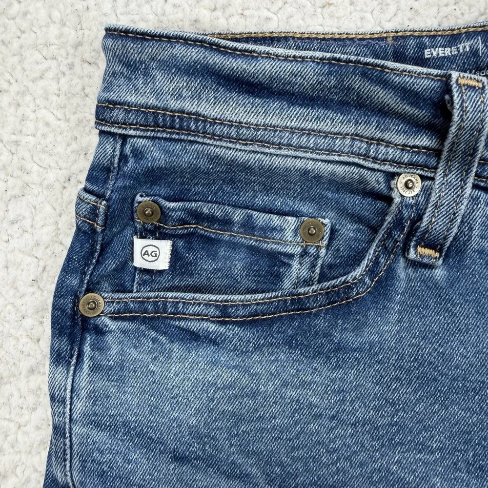 AG Everett Slim Straight Jeans Men's 32x32 Japanese Denim Minimalist Casual